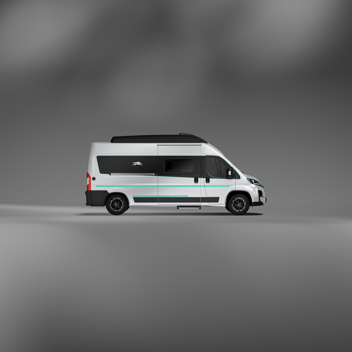 LAIKA Ecovip Performance 600 — bočný pohľad, Grigio Torino