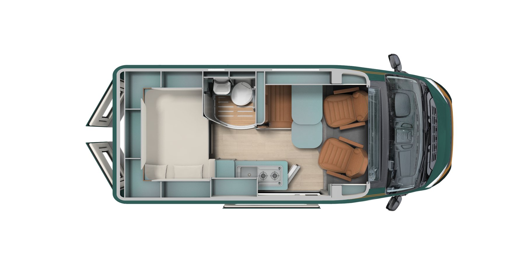 Pôdorys LAIKA Ecovip Evoluzione 540