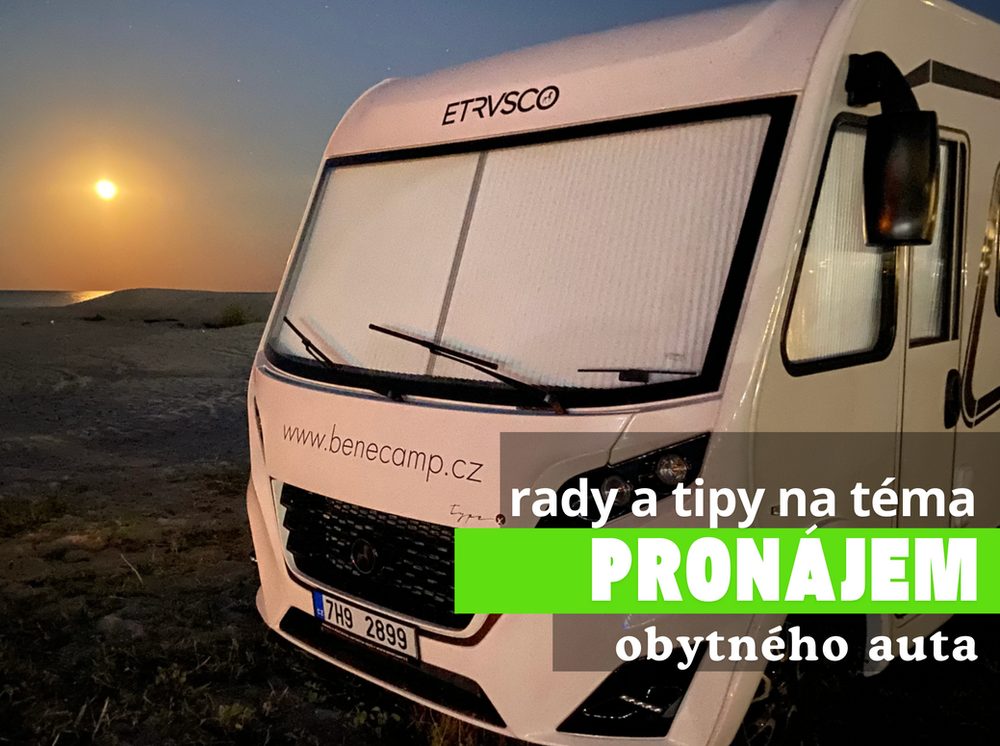 Pronájem obytného vozu - krok za krokem