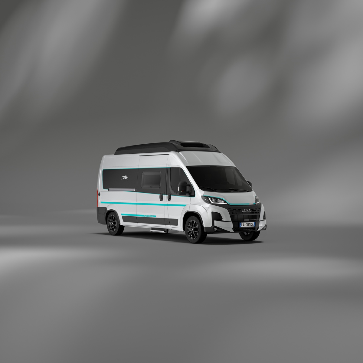LAIKA Ecovip Performance 600 — čelný pohľad, Grigio Torino