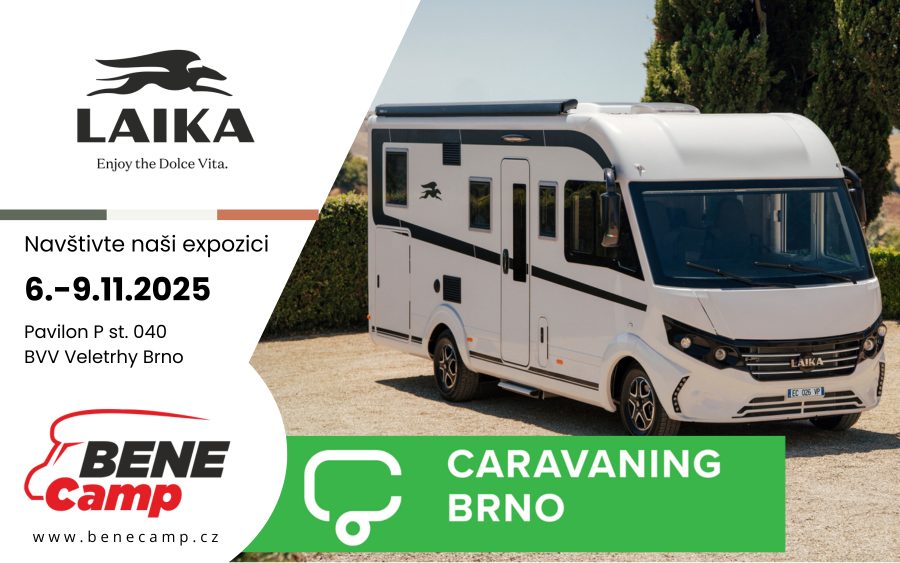 Pozvánka Caravaning Brno 2025